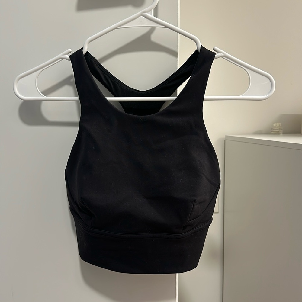 Lululemon wunder train longline sports bra